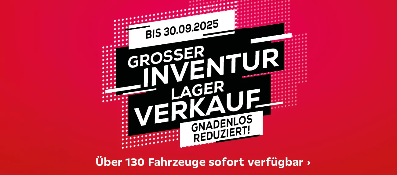 Inventur und Lagerverkauf