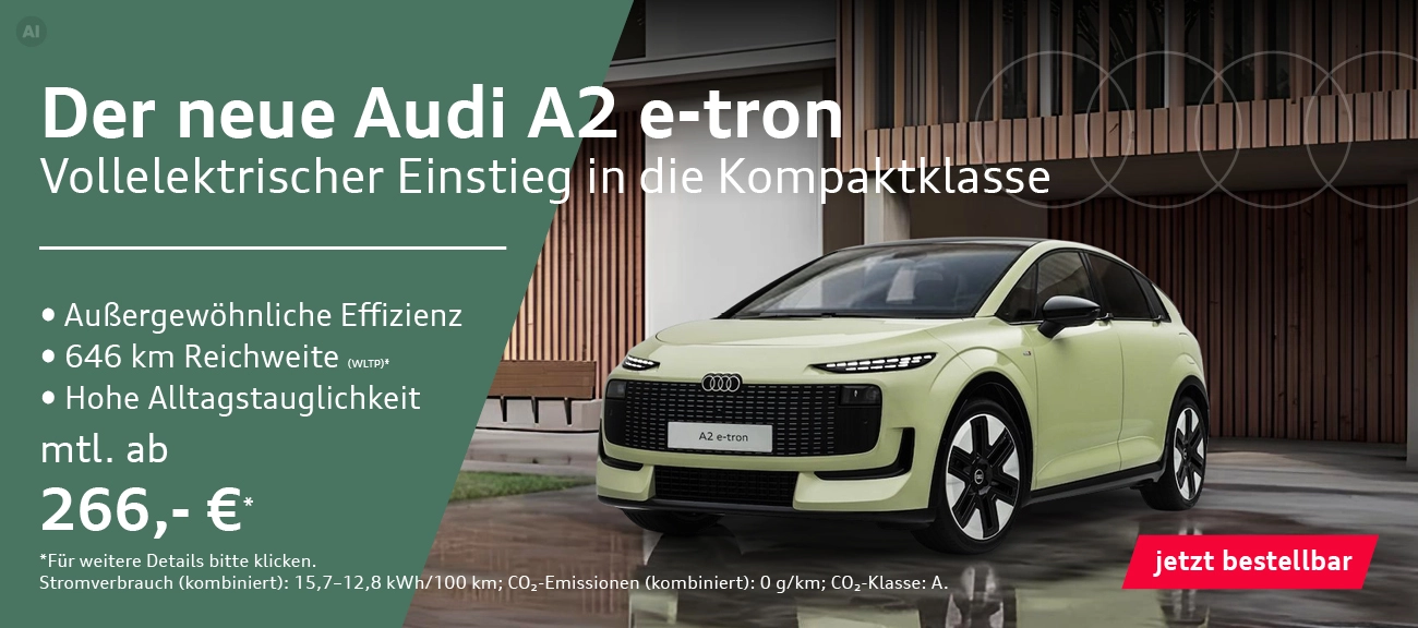 Der neue Audi A2 e-tron