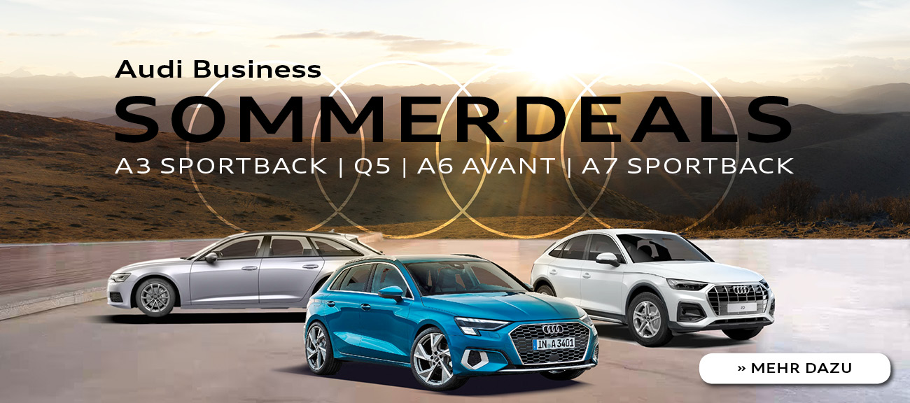 Audi Business Sommerdeals
