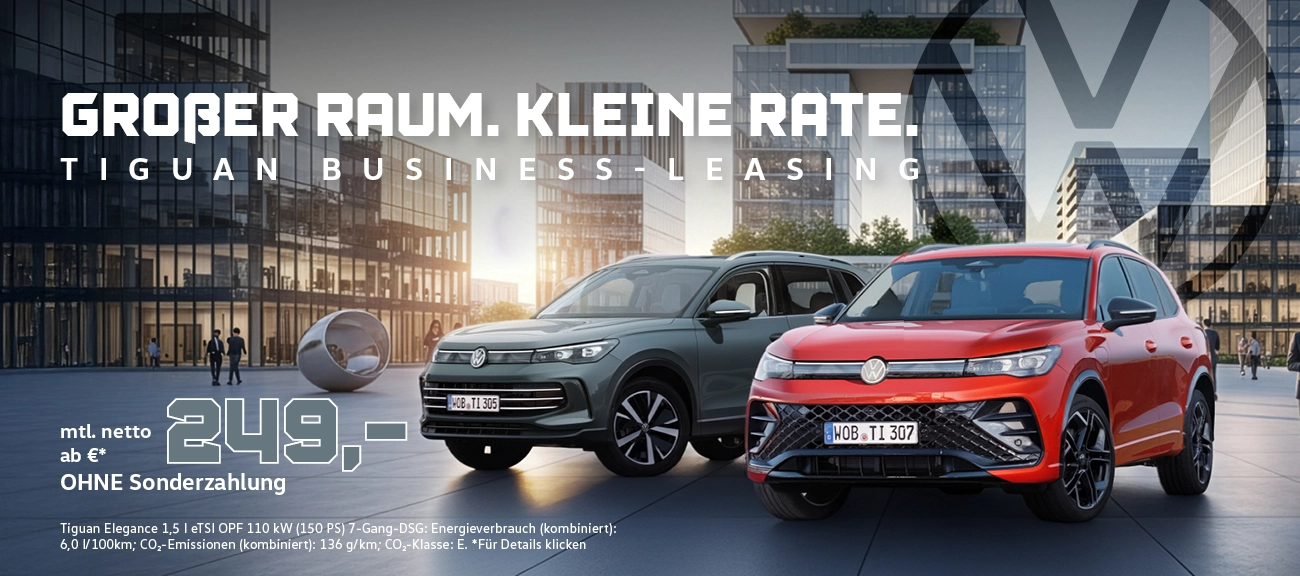 VW Tiguan Gewerbe leasing