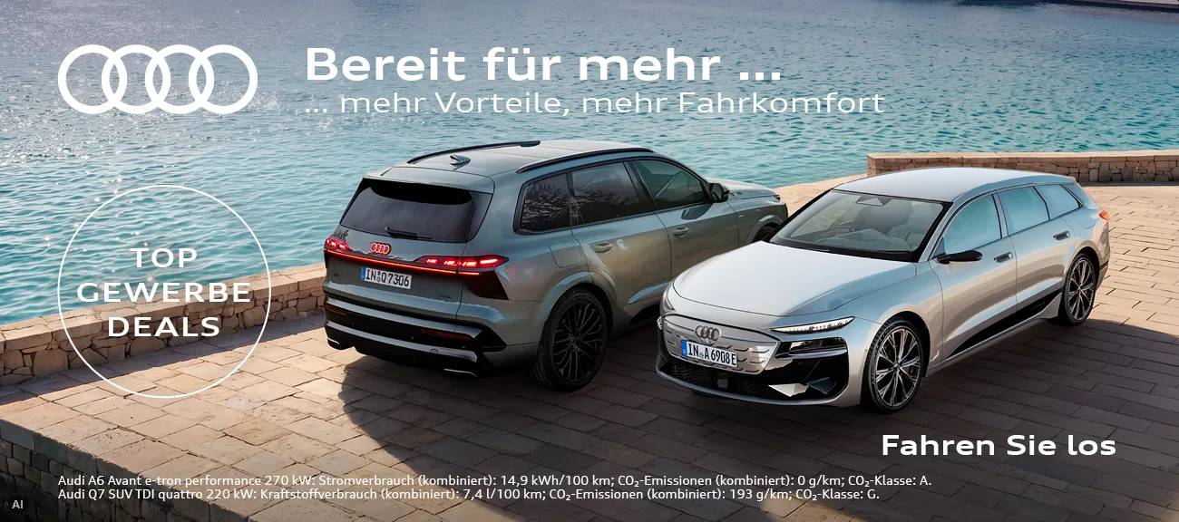 Audi Gewerbe 3. Quartal