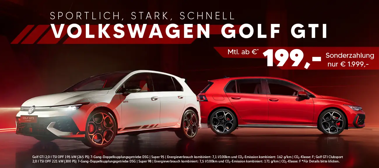 Golf GTI Sonderleasing