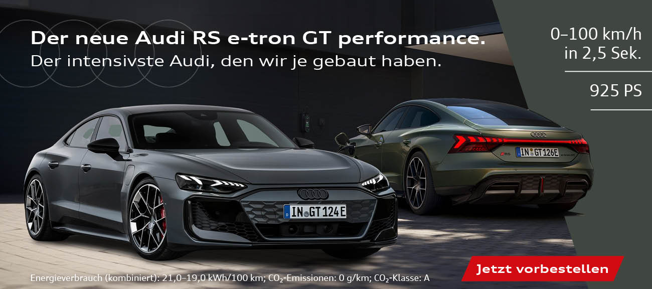 Neuer Audi RS etron gt performance