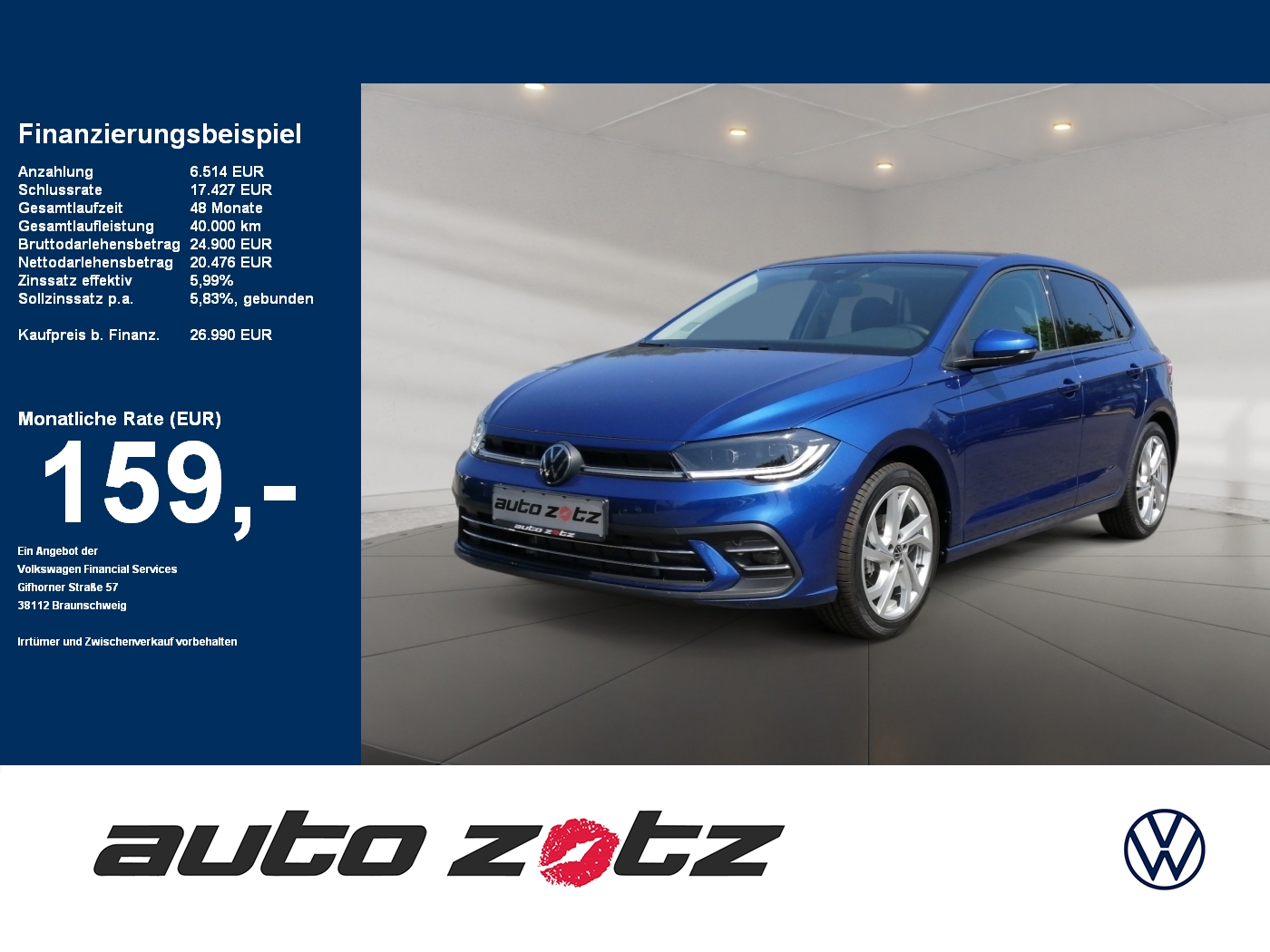 Polo Style 1.0 l TSI OPF  DSG ,PDC,Virtual,Kam.