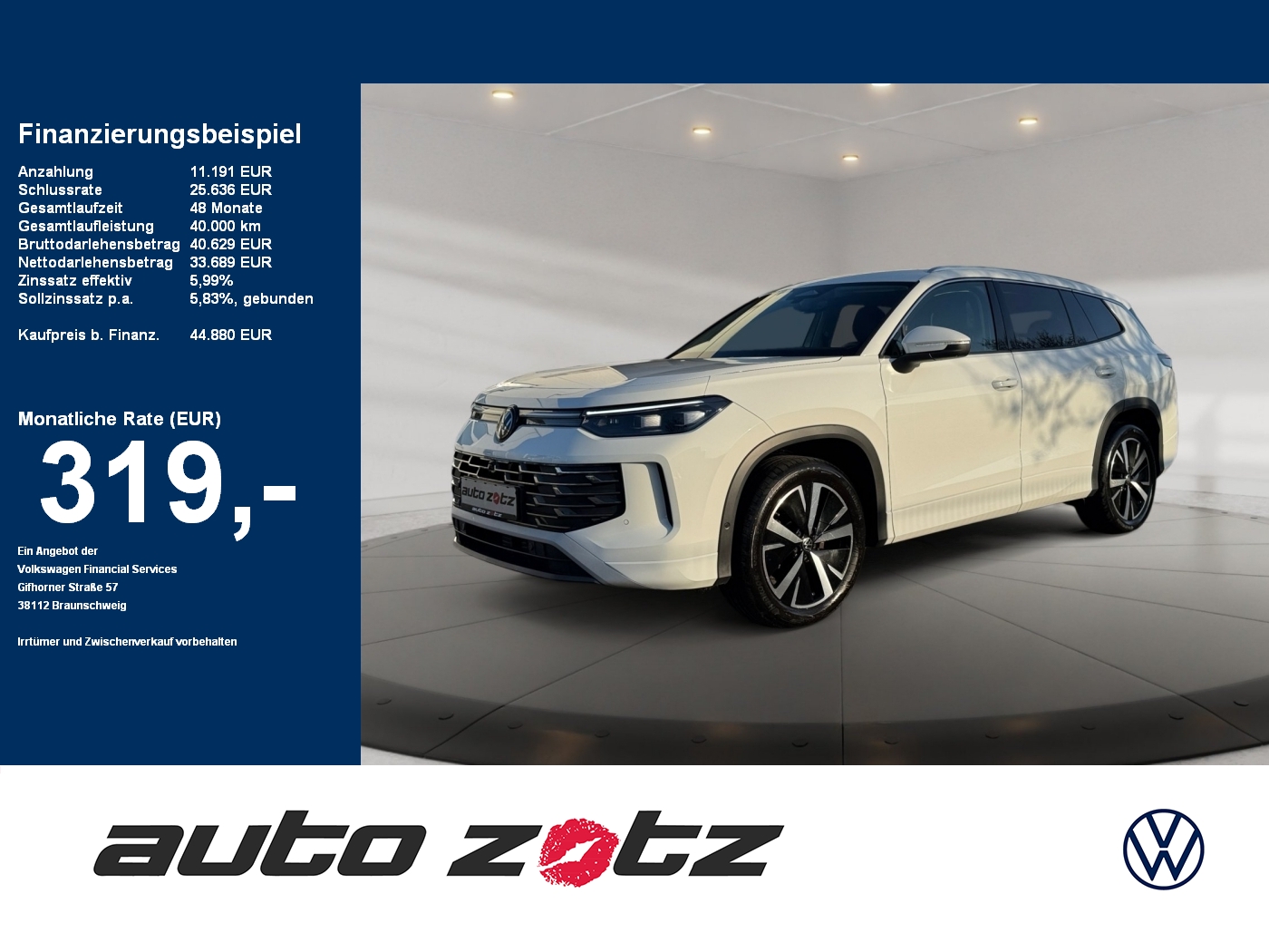 Tayron Elegance 1.5 l eTSI OPF DSG ,7-Sitze,Kam.