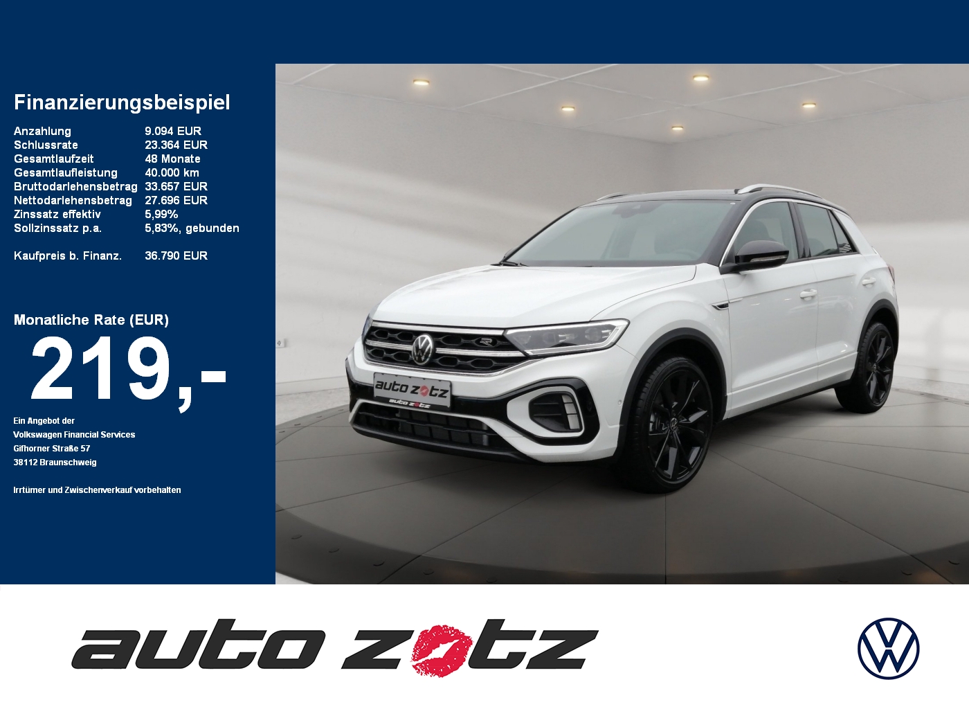 T-Roc R-Line 1.5 l TSI OPF DSG Kam.,PDC,Virtual