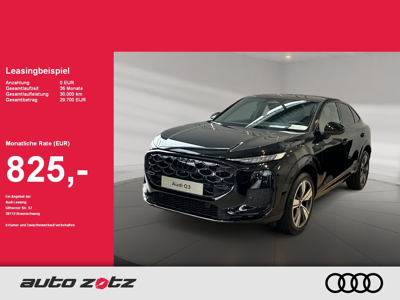 Q3 Sportback TFSI S tronic S Line,Kam.,PANO,ACC