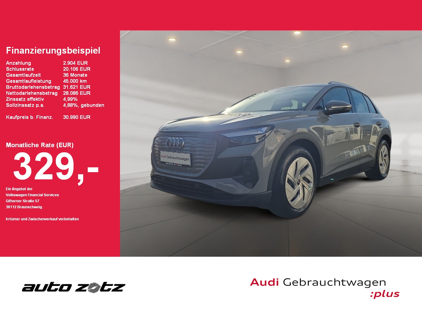 Q4 e-tron 150kW HUD,Kam.,Standhz,Virtual,ACC,AHK