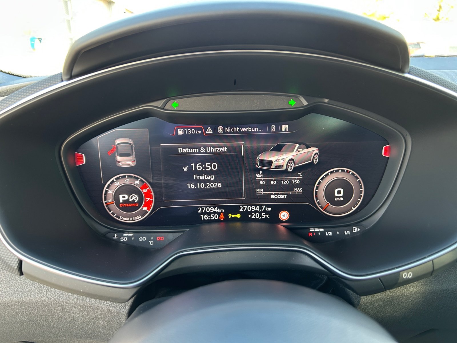 TT RS Roadster 294(400)  S tronic matrix,Kam.,LM
