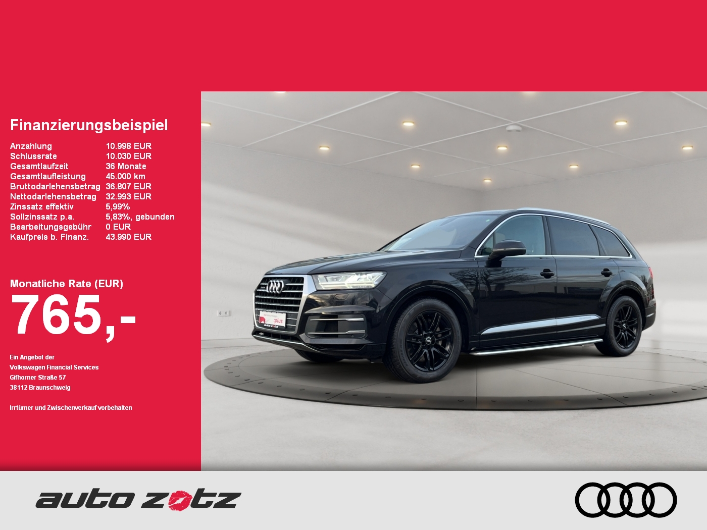 Q7 SUV ,Luft,PANO,PDC,Virtual,HUD,AHK,Navi,LED