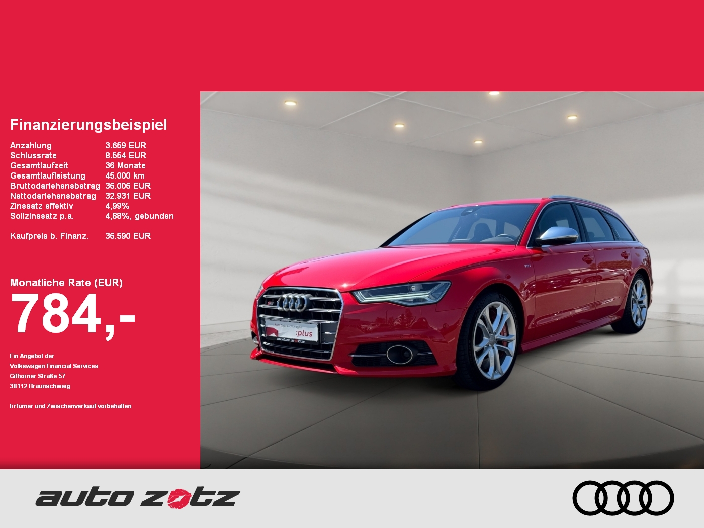 S6 Avant 4.0 TFSI quattro Matrix,Kamera, Standhz