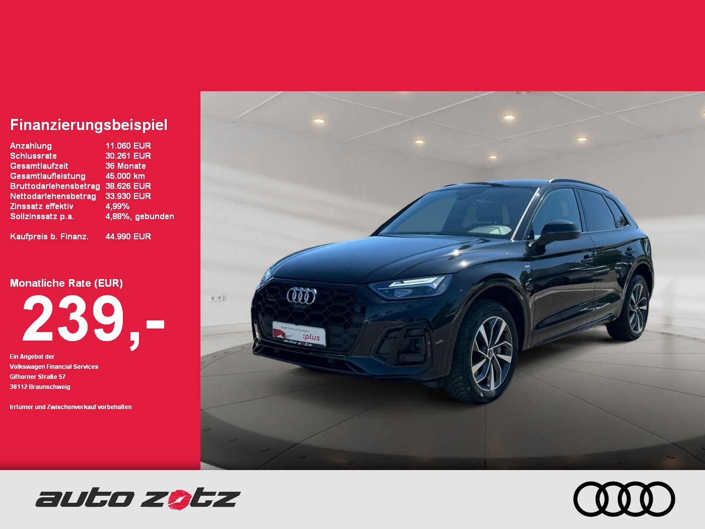 Q5 SUV S line S line 50 TDI quattro 210(286)  tiptronic