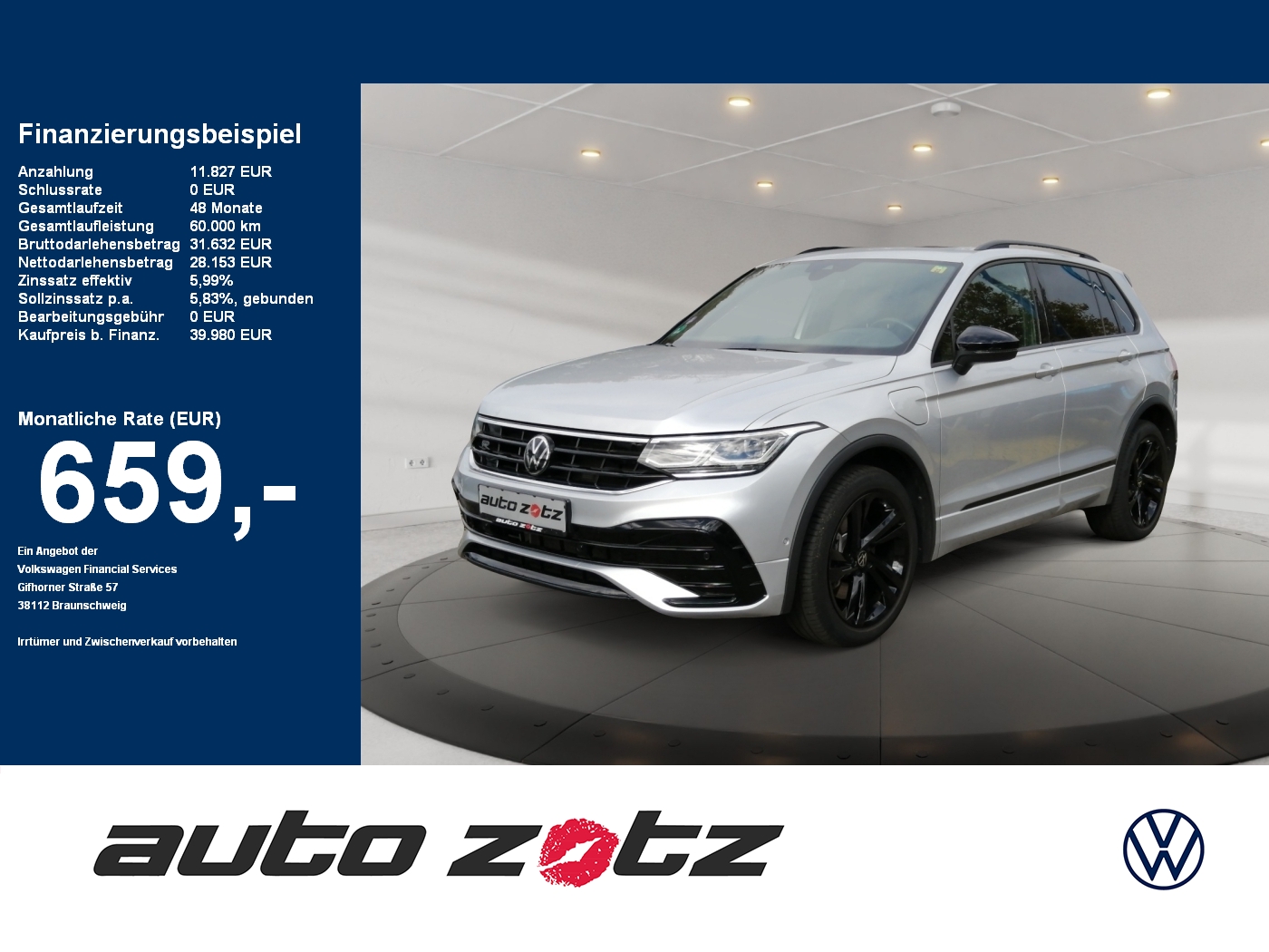 Tiguan 1.4 R-Line Black Style IQ.Light HUD AHK P