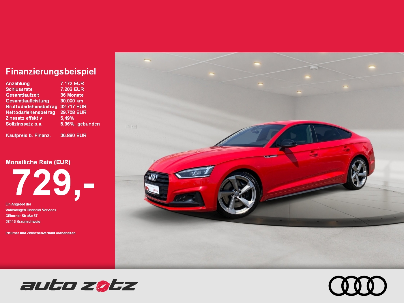 S5 Sportback 3.0TDI 255(347)  tiptronic 8-stufig