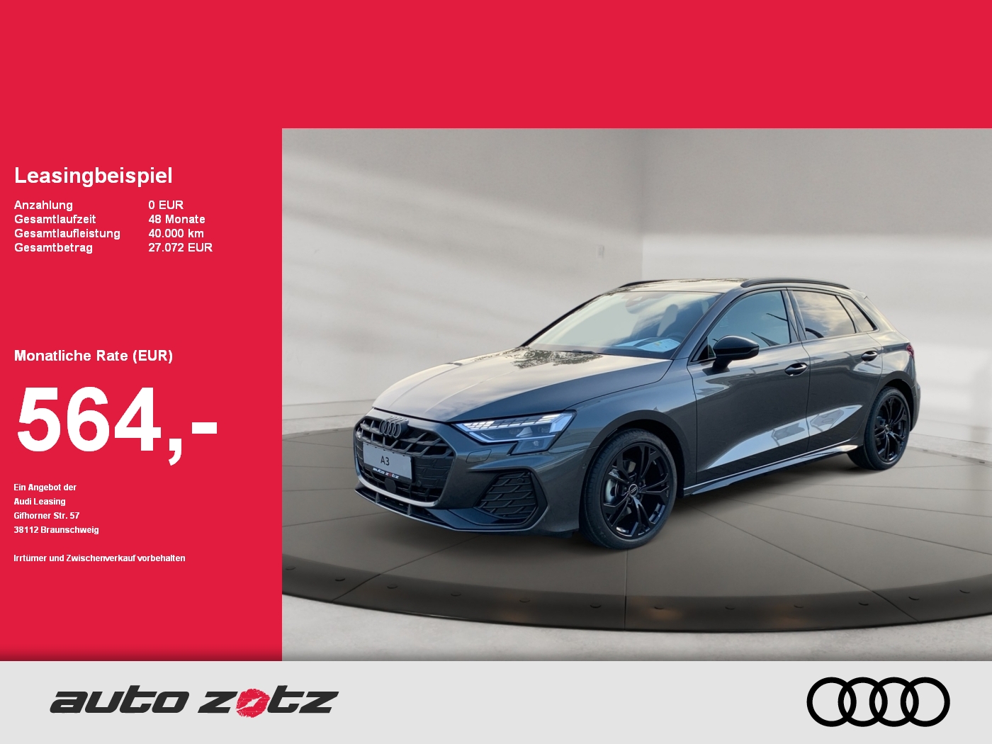 A3 Sportback S line 35 TFSI S tronic