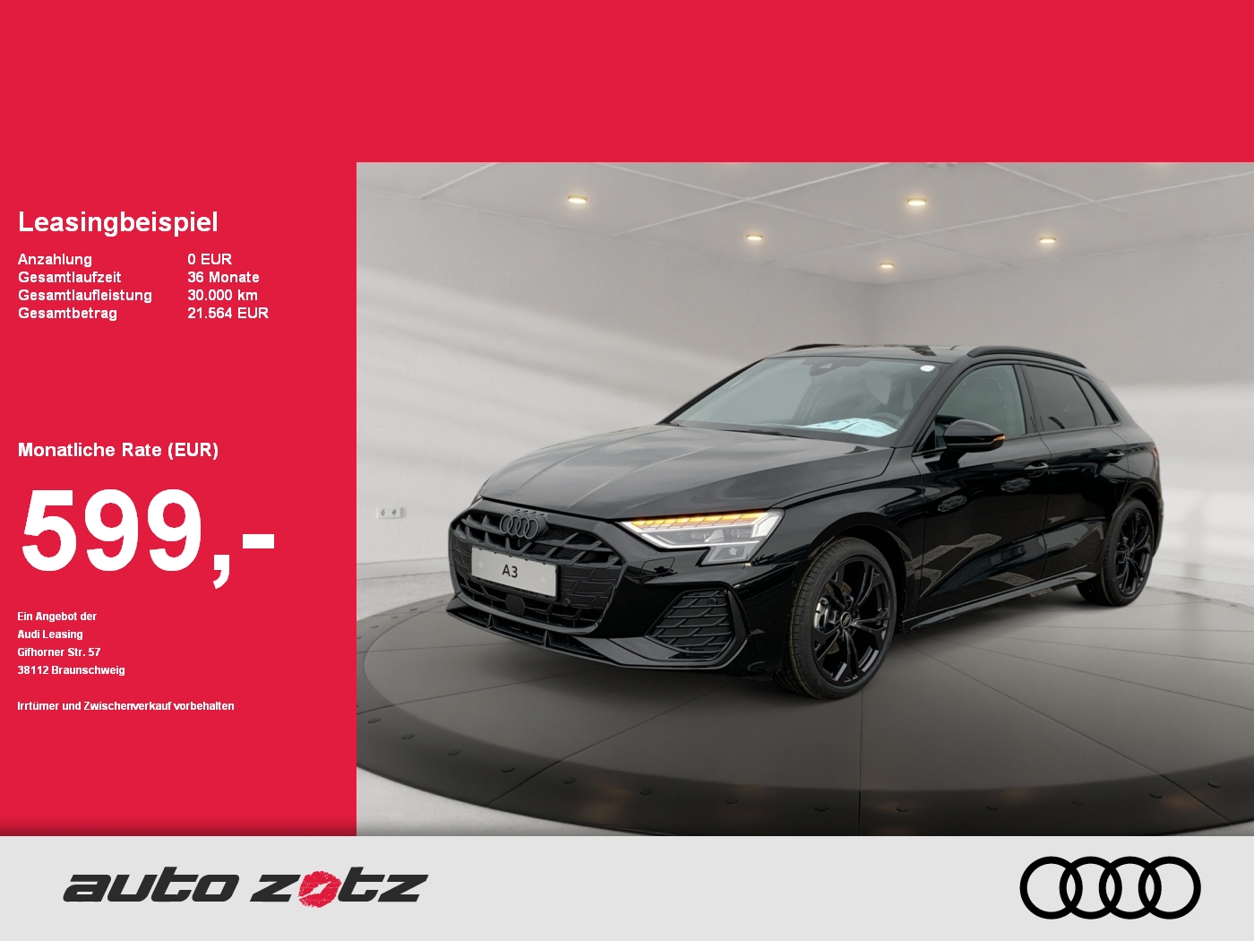 A3 Sportback S line 35 TFSI 110(150)  S tronic