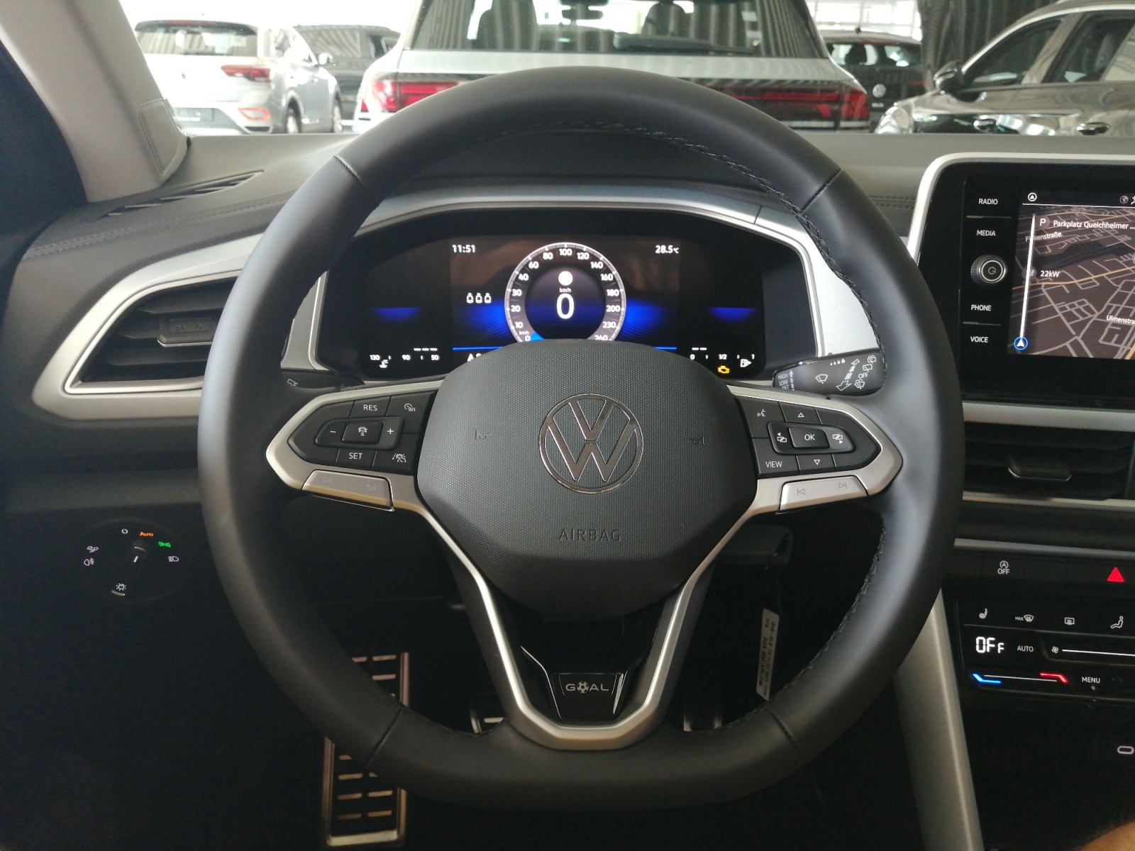 T-Roc GOAL 1.0 l TSI ,Virtual,PDC