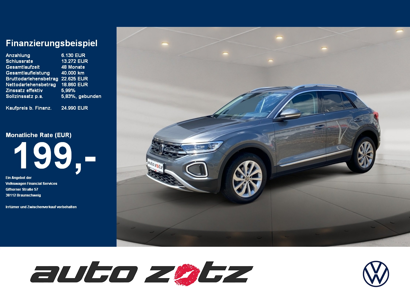 T-Roc Style 1.5TSI PDC,Virtual,ACC,AHK,LED,LM
