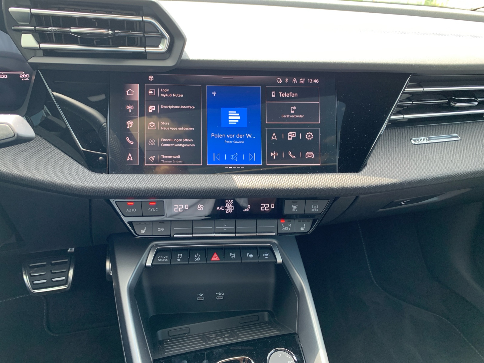 A3 Sportback S line 35 TFSI S tronic HuD, Sonos