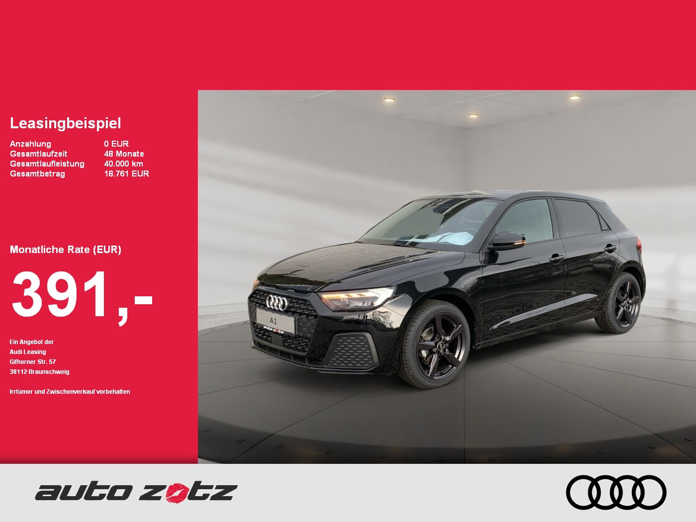 A1 Sportback 25 TFSI S tronic LED, Sportsitze