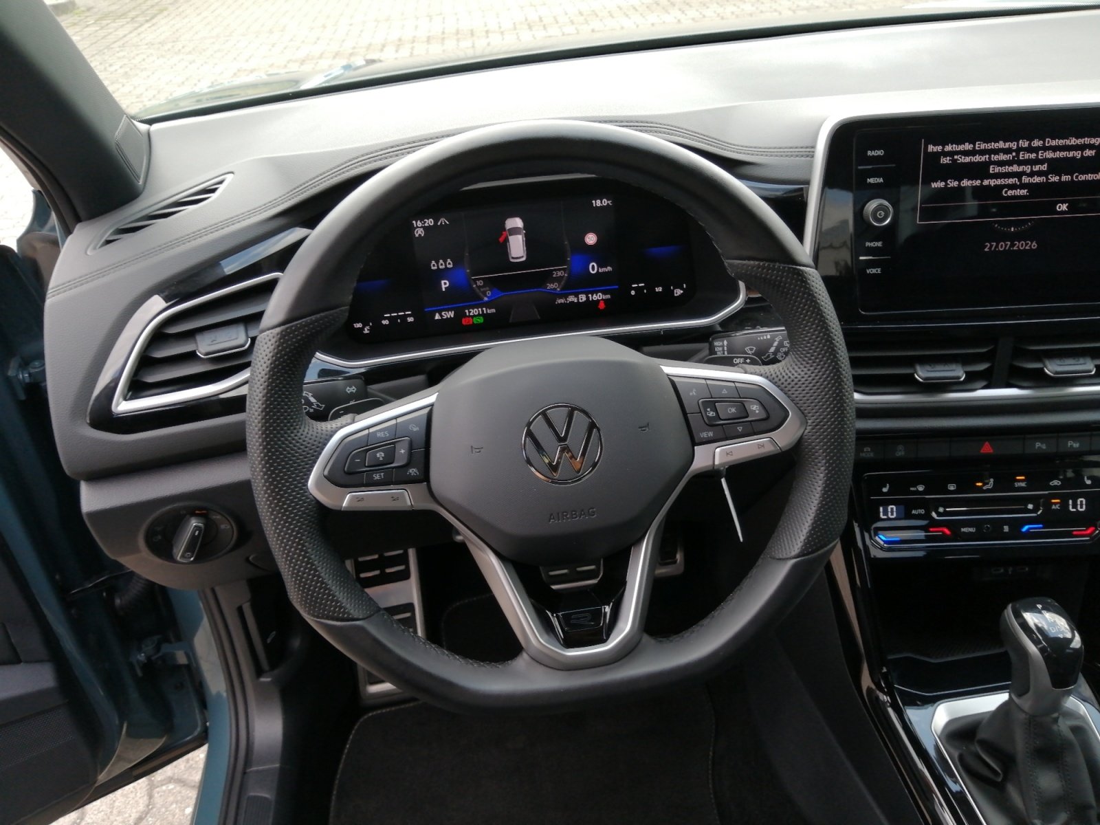 T-Roc R-Line 1.5TSI IQ.Light Business Kam.,PDC