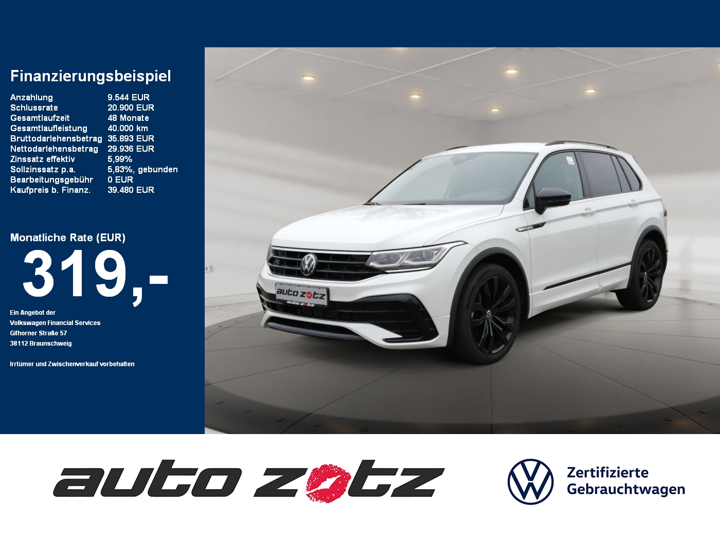 Tiguan R-Line 1.5 TSI DSG ,R Line,PDC,Virtual,LM