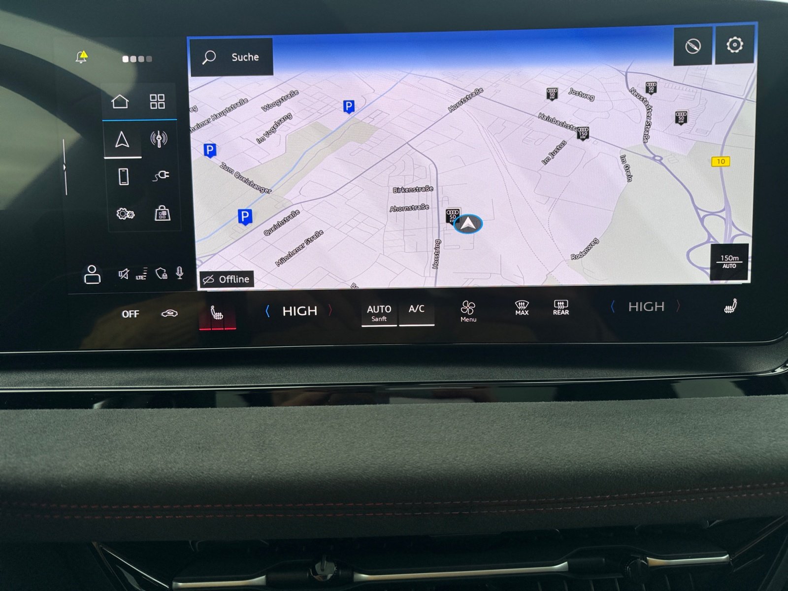 Q6 e-tron quattro 285 kW BO,S Line,360,HUD,Kam.