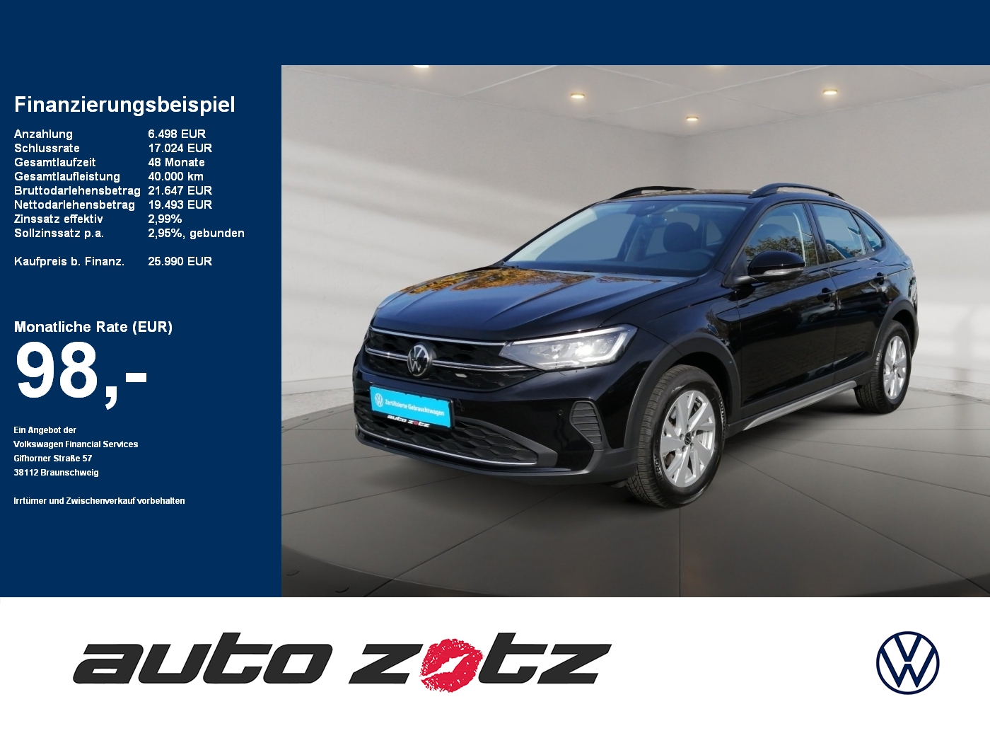 Taigo 1.0 TSI Life PDC,Virtual,LED,2xKlima,AUT