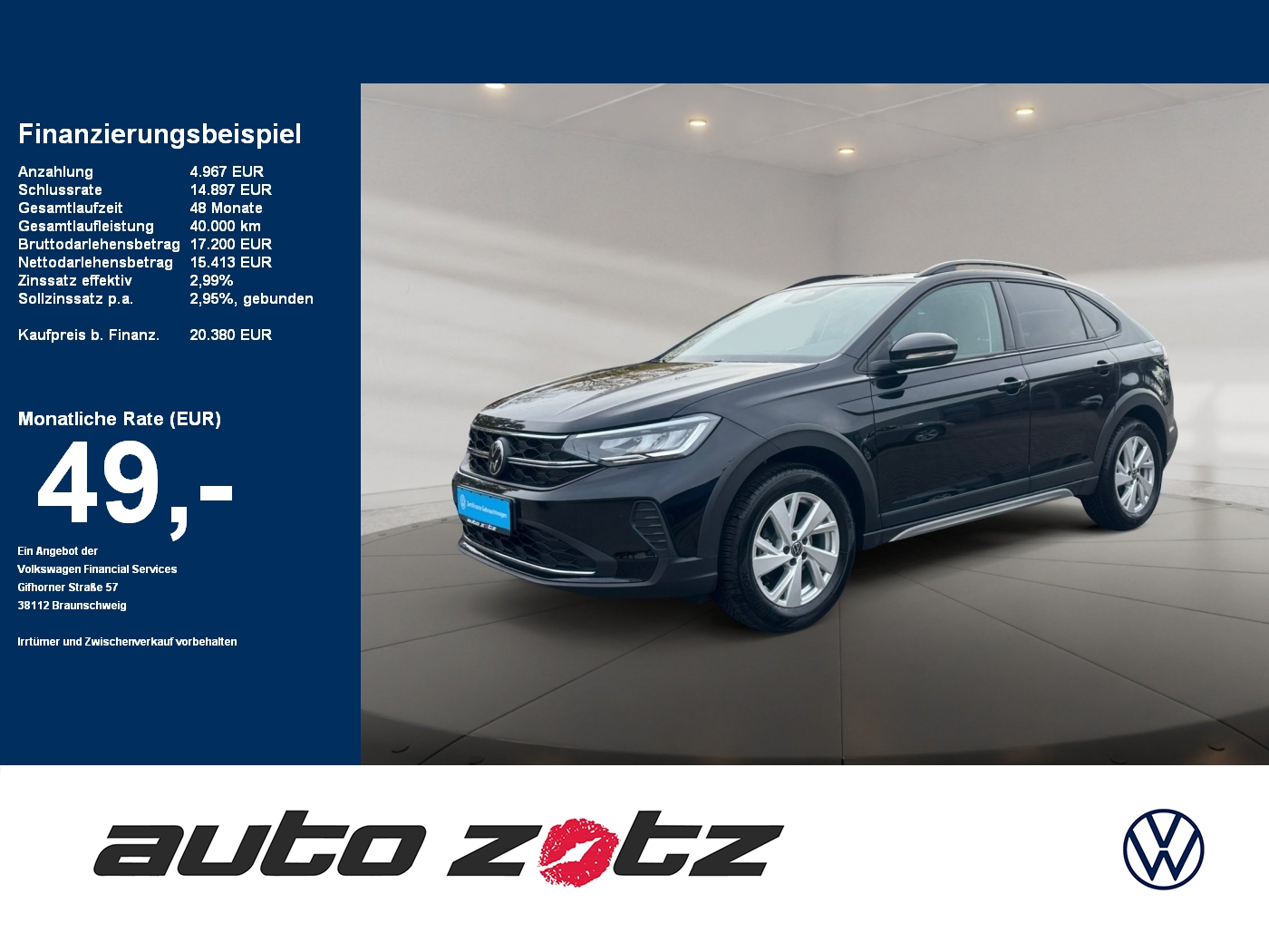 Taigo Life 1.0 l TSI OPF  5-Gang PDC,LED