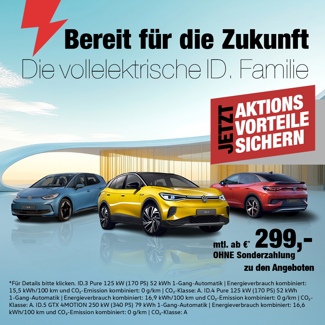 Beitragsbild VW ID.Sonderleasing