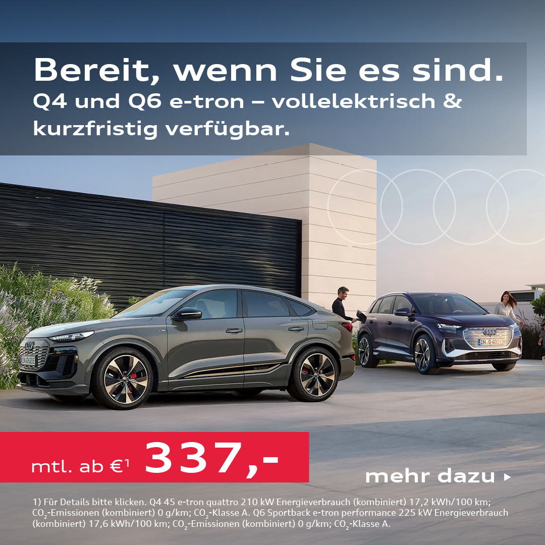 BEITRAG Audi Q4 + Q6 Leasing Vorlauf
