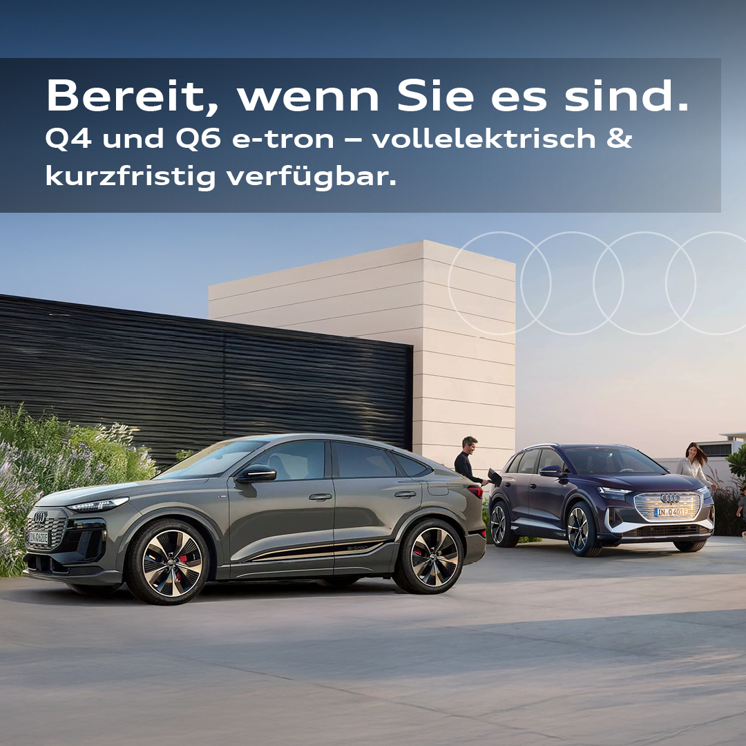 HEADER MOBILE Audi Q4 + Q6 Leasing Vorlauf