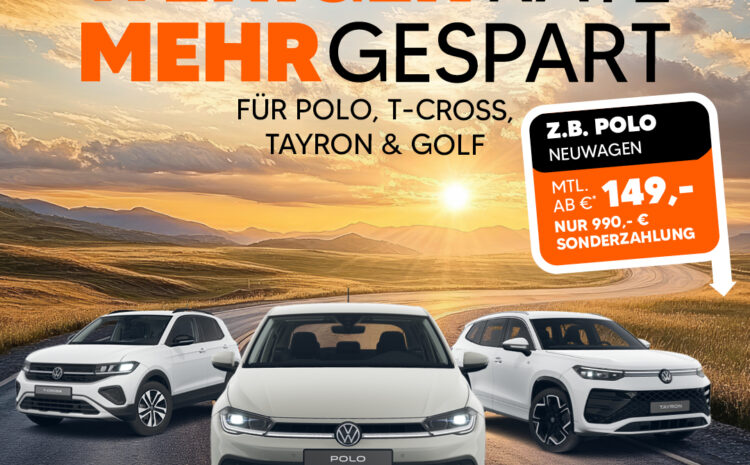  VW Plus Leasing Aktion