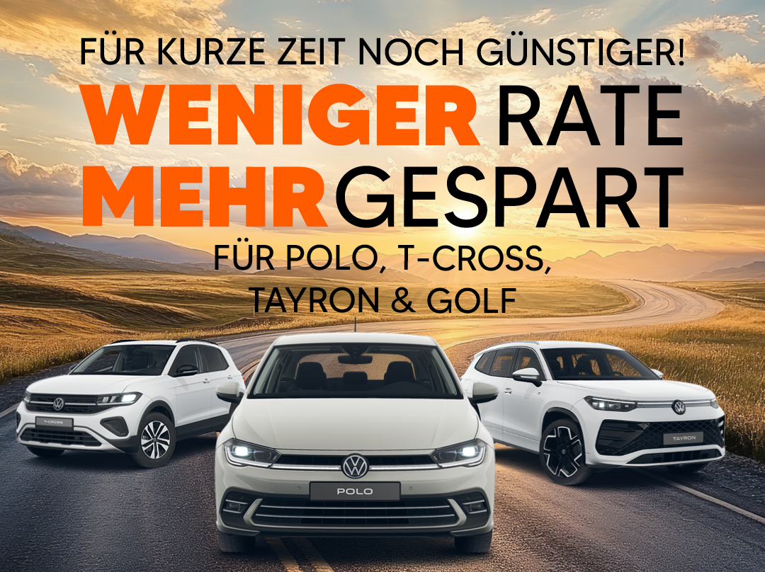 VW Plus Leasing Aktion