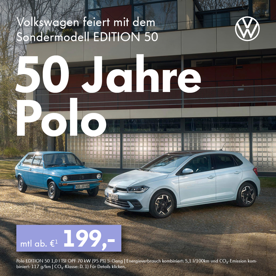 BEITRAG VW Polo EDITION 50