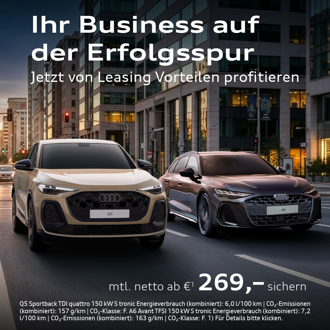 Audi Gewerbekunden Angebote
