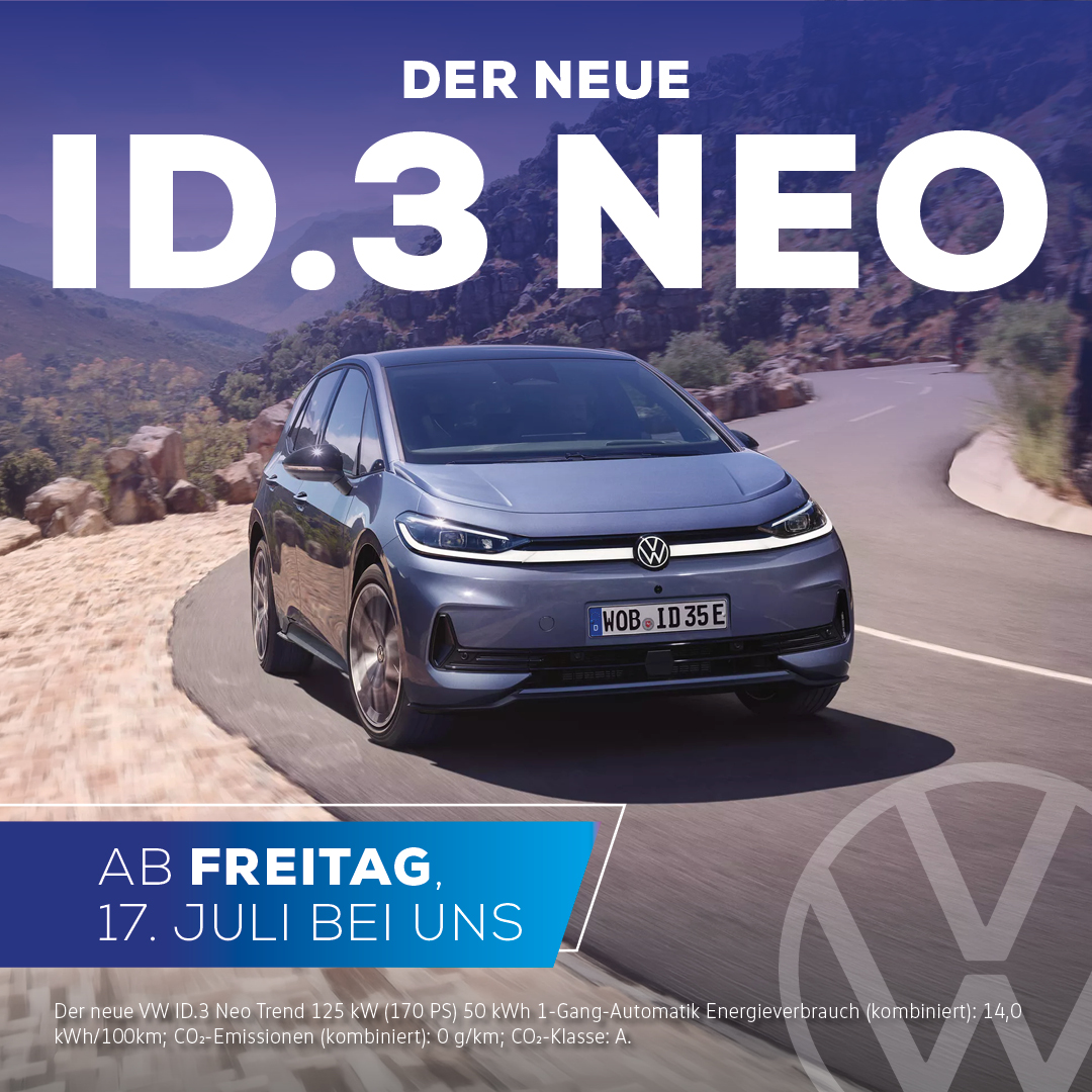 Der neue VW ID.3 Neo Der neue VW ID.3 Neo