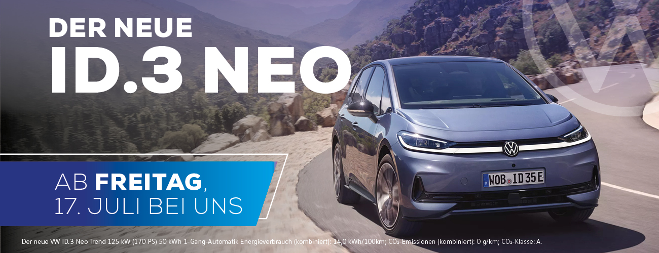 Der neue VW ID.3 Neo Der neue VW ID.3 Neo
