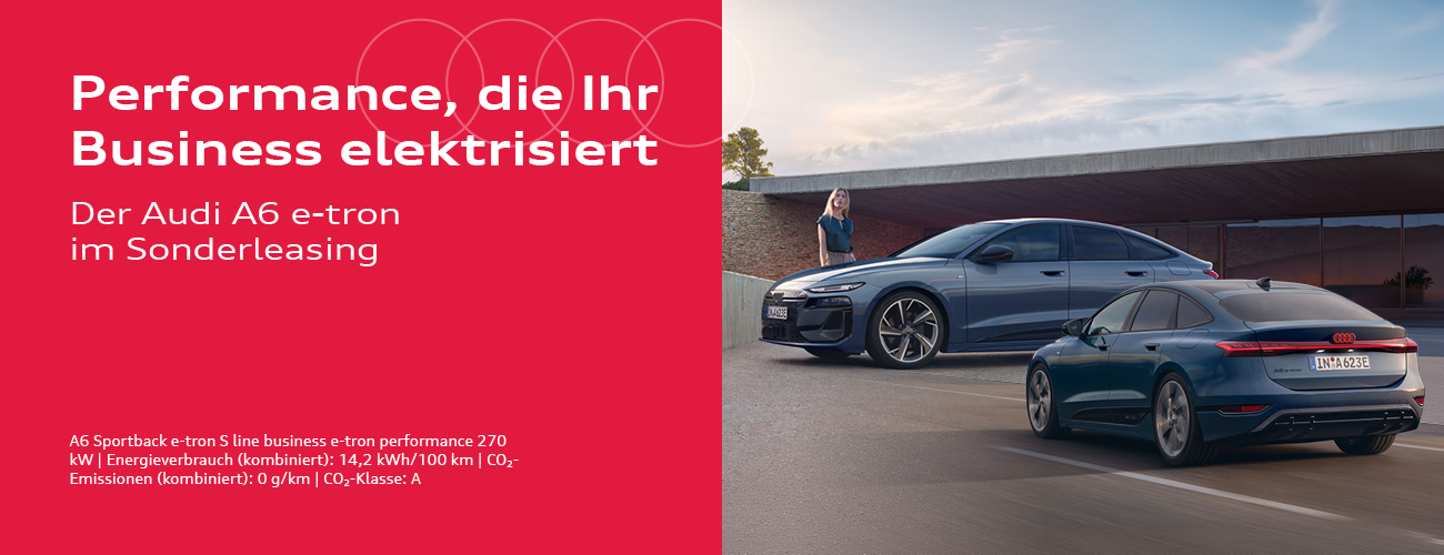 HEADER DESKTOP Audi A6 Sportback e-tron
