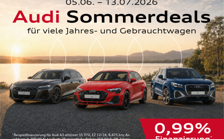  Audi Sommerdeals