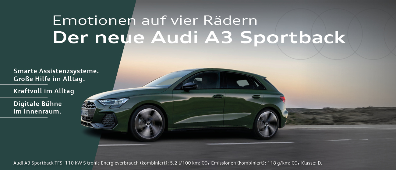 Audi A3 Sportback Sonderleasing