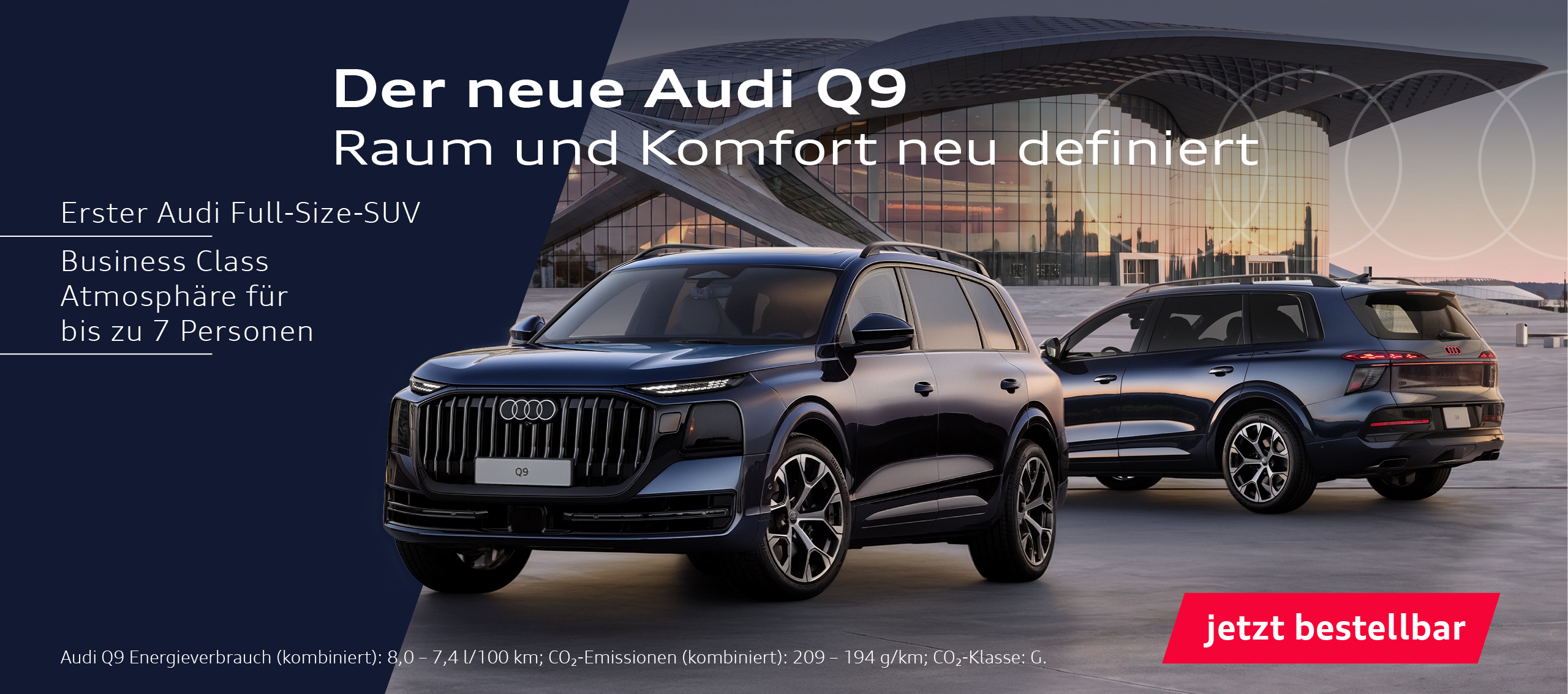 HEADER DESKTOP V4 Der neue Audi Q9 HEADER DESKTOP V4 Der neue Audi Q9